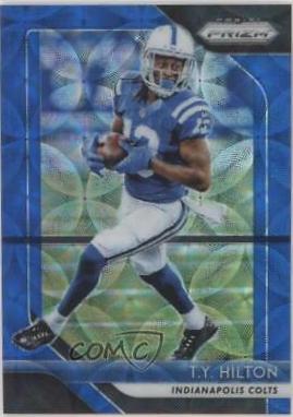 T.Y. Hilton [Blue Scope Prizm] #117