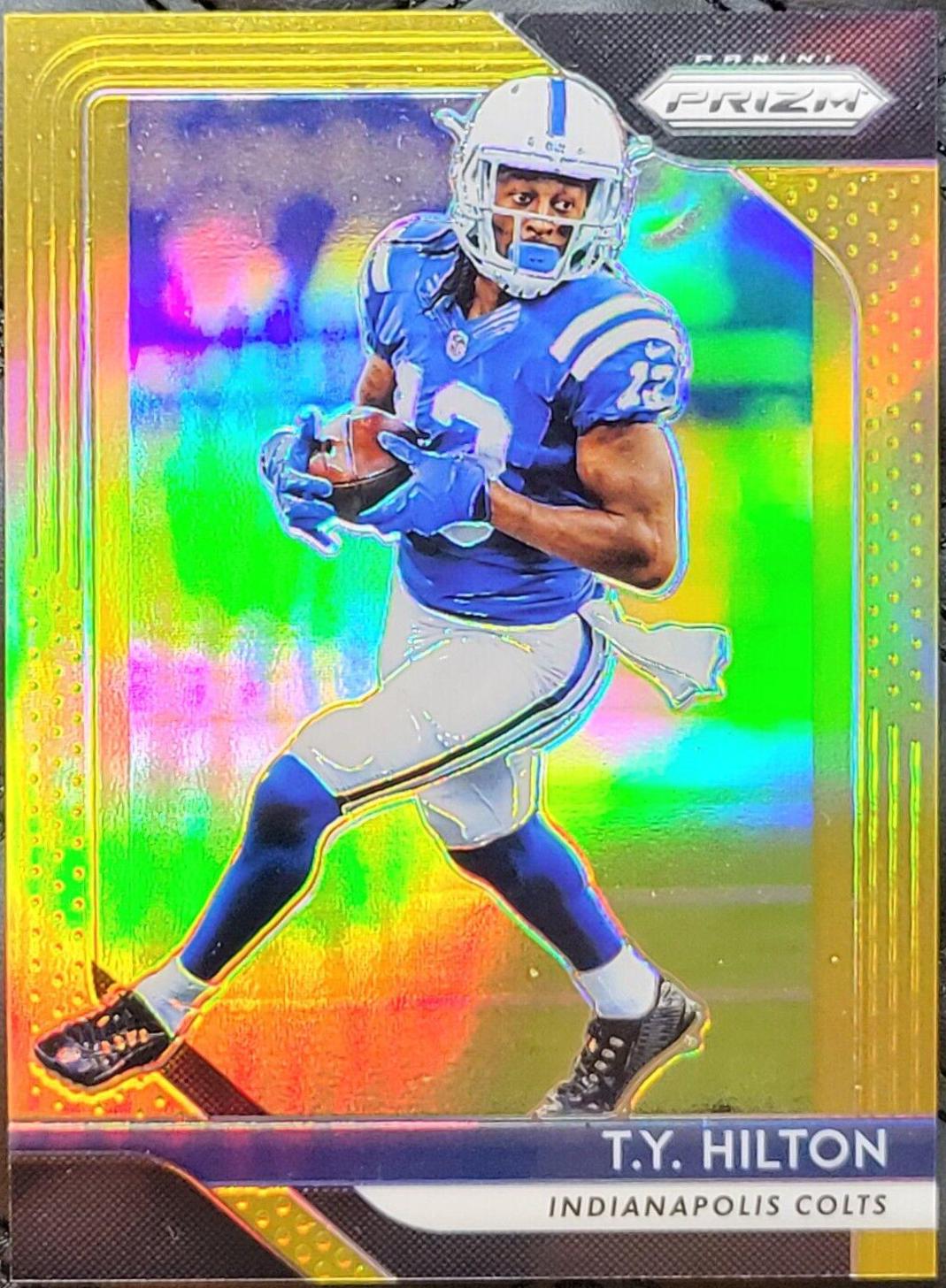 T.Y. Hilton [Gold Prizm] #117