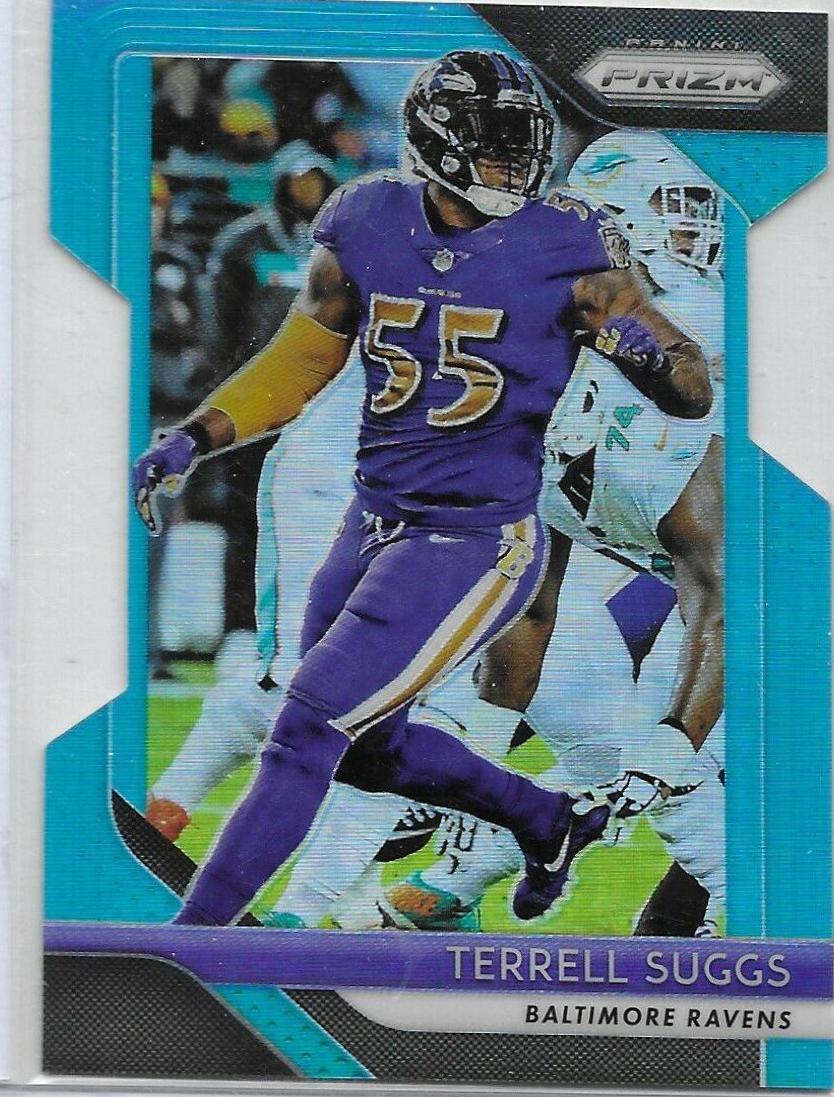 Terrell Suggs [Light Blue Prizm] #183