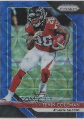 Tevin Coleman [Blue Scope Prizm] #192