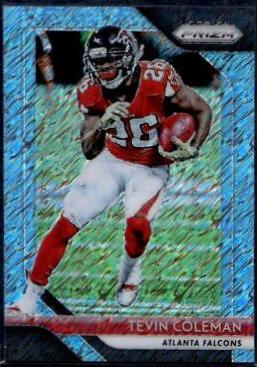 Tevin Coleman [Blue Shimmer] #192