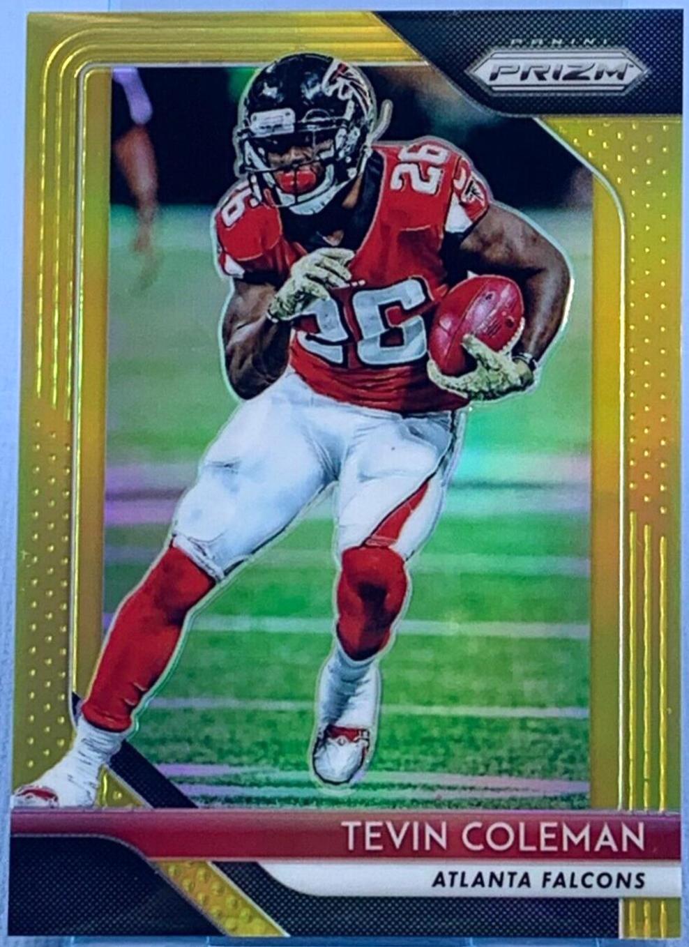 Tevin Coleman [Gold Prizm] #192