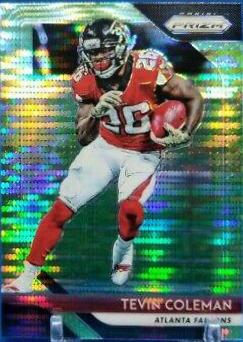 Tevin Coleman [Green Prizm] #192