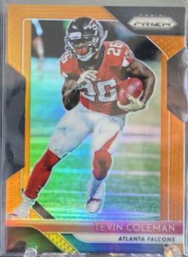 Tevin Coleman [Orange Prizm] #192