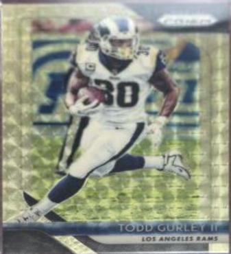 Todd Gurley II [Gold Prizm Vinyl] #89