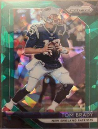 Tom Brady [Green Prizm Crystals] #69