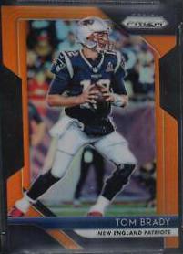 Tom Brady [Orange Prizm] #69