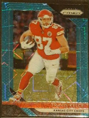Travis Kelce [Blue Prizm] #105