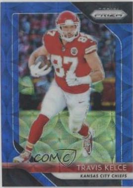 Travis Kelce [Blue Scope Prizm] #105