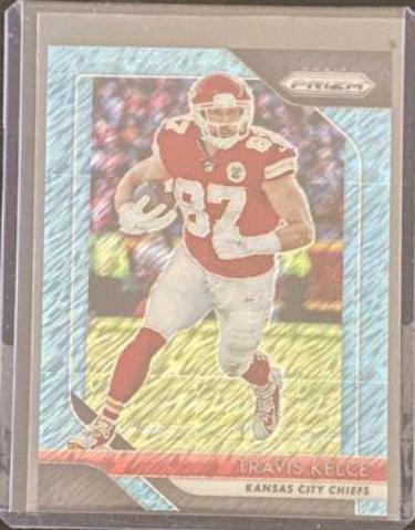 Travis Kelce [Blue Shimmer] #105