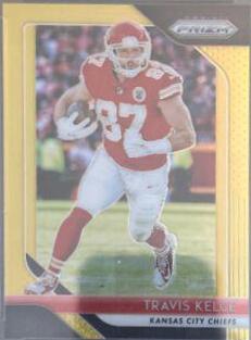 Travis Kelce [Gold Prizm] #105