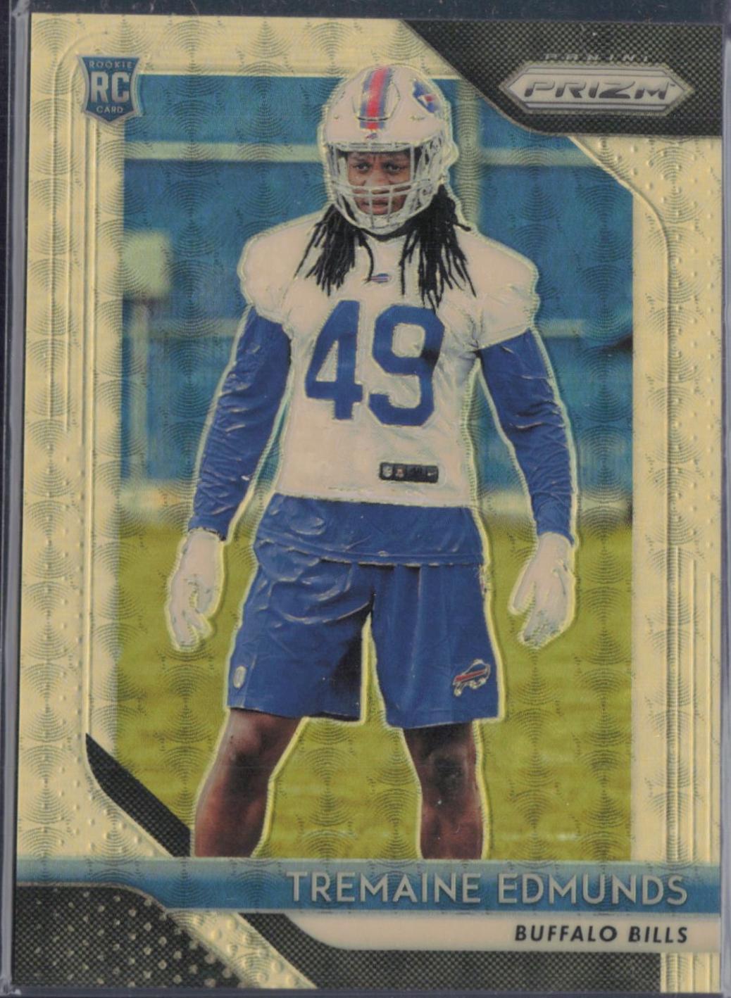Tremaine Edmunds [Gold Prizm Vinyl] #247