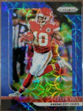 Tyreek Hill [Blue Scope Prizm] #103