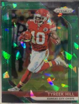 Tyreek Hill [Green Prizm Crystals] #103