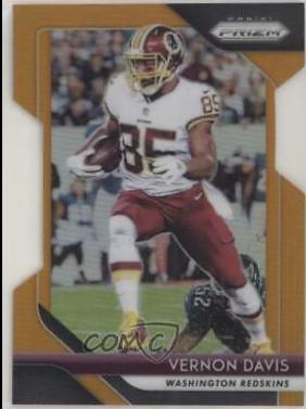 Vernon Davis [Orange Prizm] #3
