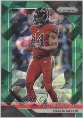 Vic Beasley Jr. [Green Prizm Crystals] #189