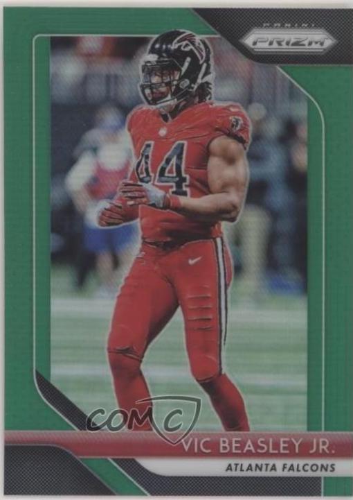 Vic Beasley Jr. [Green Prizm] #189