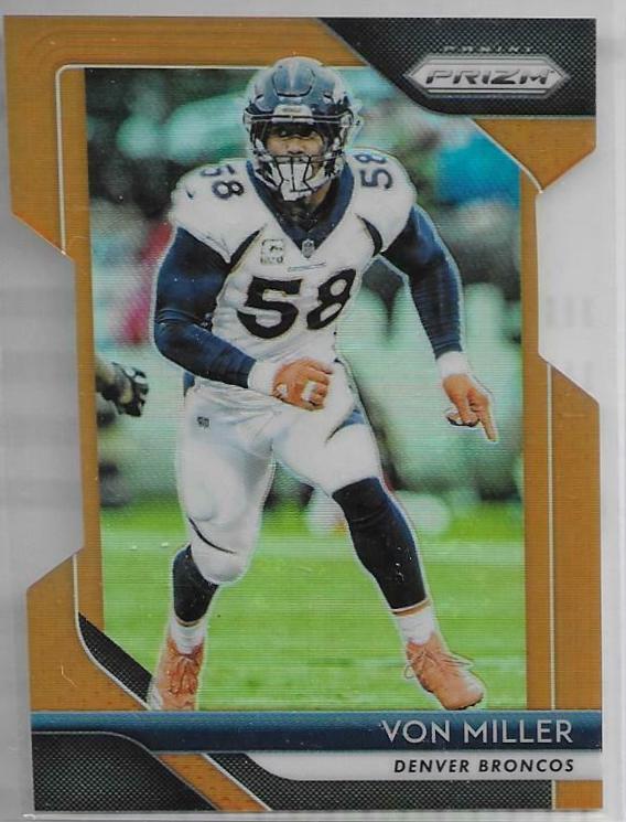 Von Miller [Orange Prizm] #143