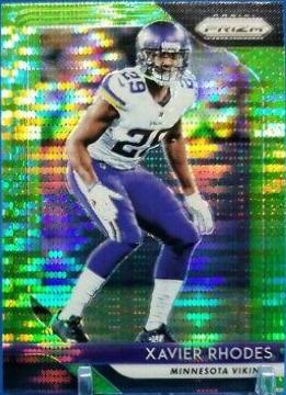 Xavier Rhodes [Green Prizm] #77