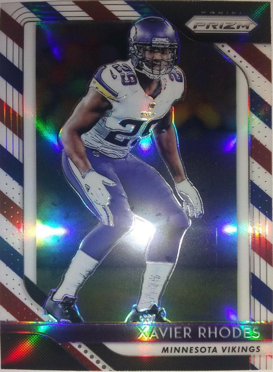 Xavier Rhodes [Red White Blue] #77