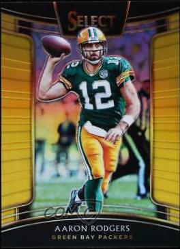 Aaron Rodgers [Gold Prizm] #98