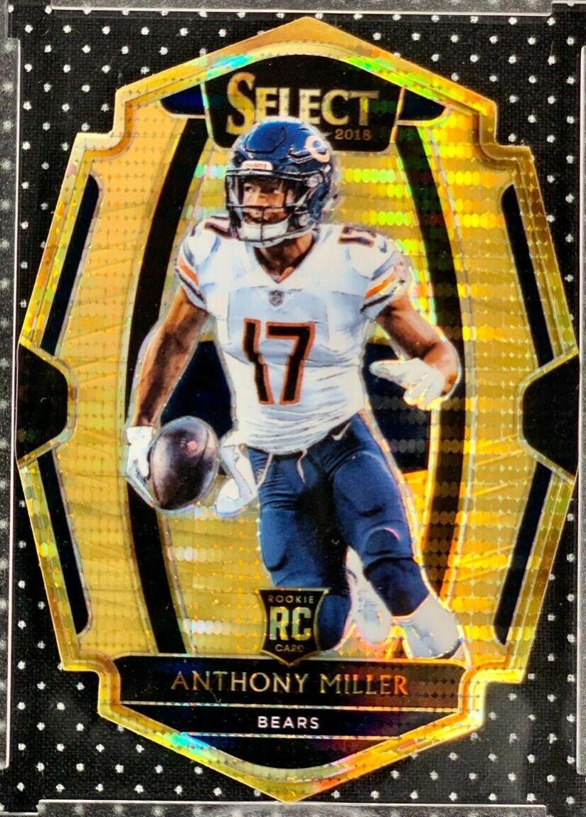 Anthony Miller [Neon Orange Pulsar Prizm Die-Cut] #177