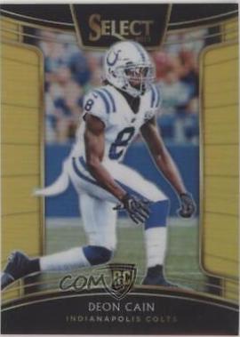 Deon Cain [Gold Prizm] #6