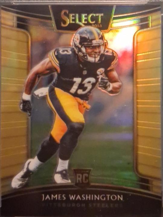 James Washington [Gold Prizm] #8