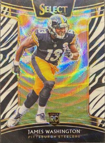 James Washington [Zebra Prizm] #8