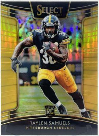Jaylen Samuels [Gold Prizm] #9