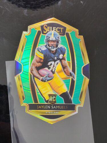 Jaylen Samuels [Green Prizm Die-Cut] #200