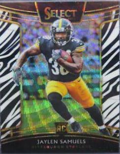 Jaylen Samuels [Zebra Prizm] #9
