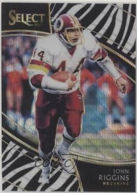 John Riggins [Zebra Prizm] #275