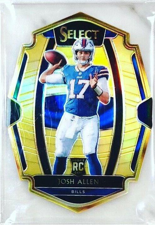 Josh Allen [Gold Prizm Die-Cut] #139