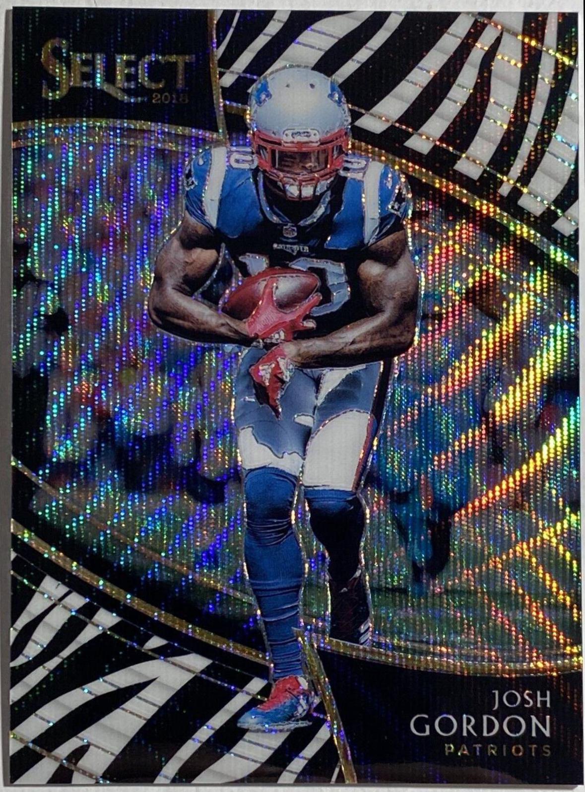 Josh Gordon [Zebra Prizm] #248