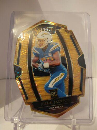 Justin Jackson [Neon Orange Pulsar Prizm Die-Cut] #157