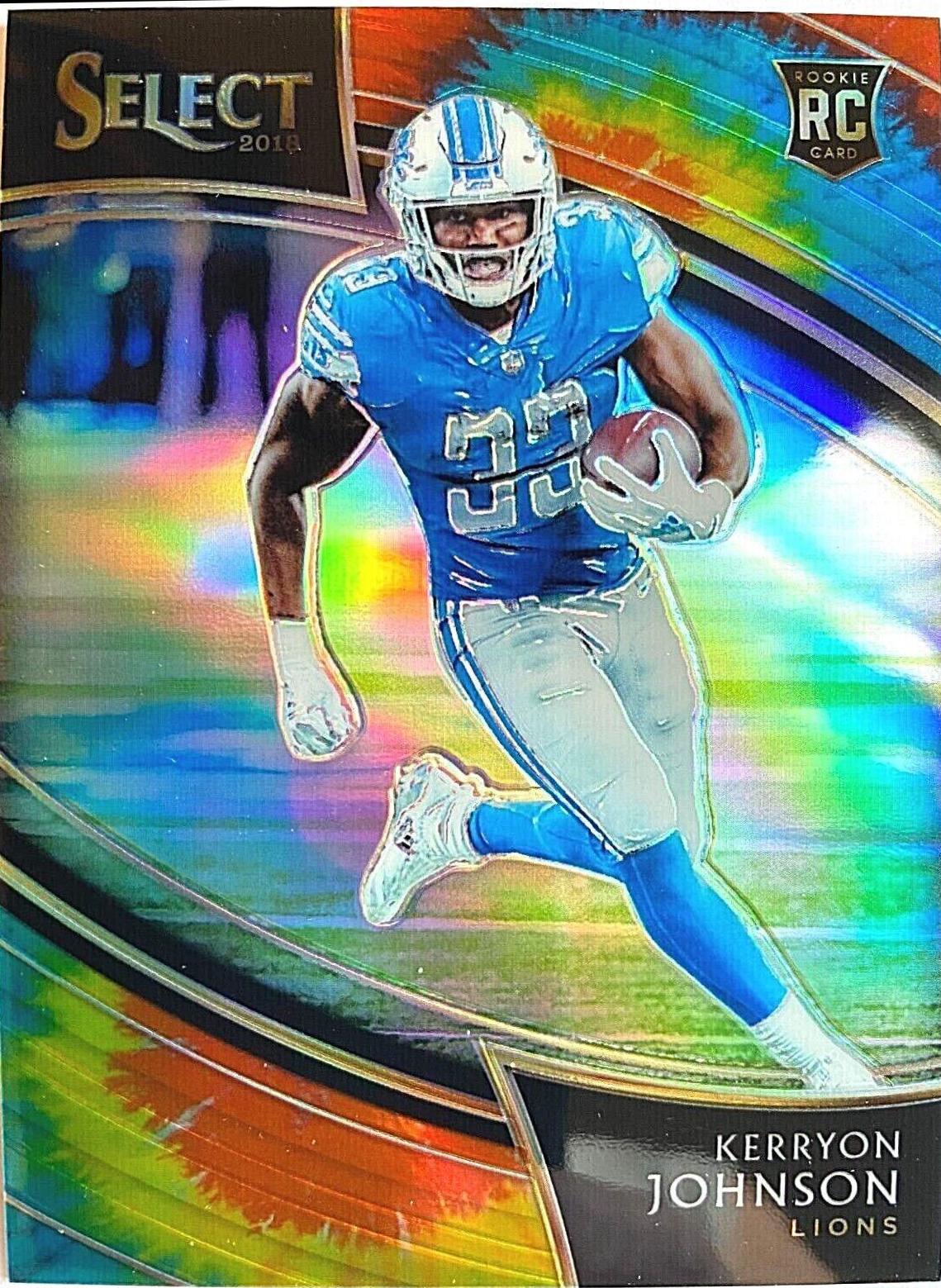 Kerryon Johnson [Tie-Dye Prizm] #13