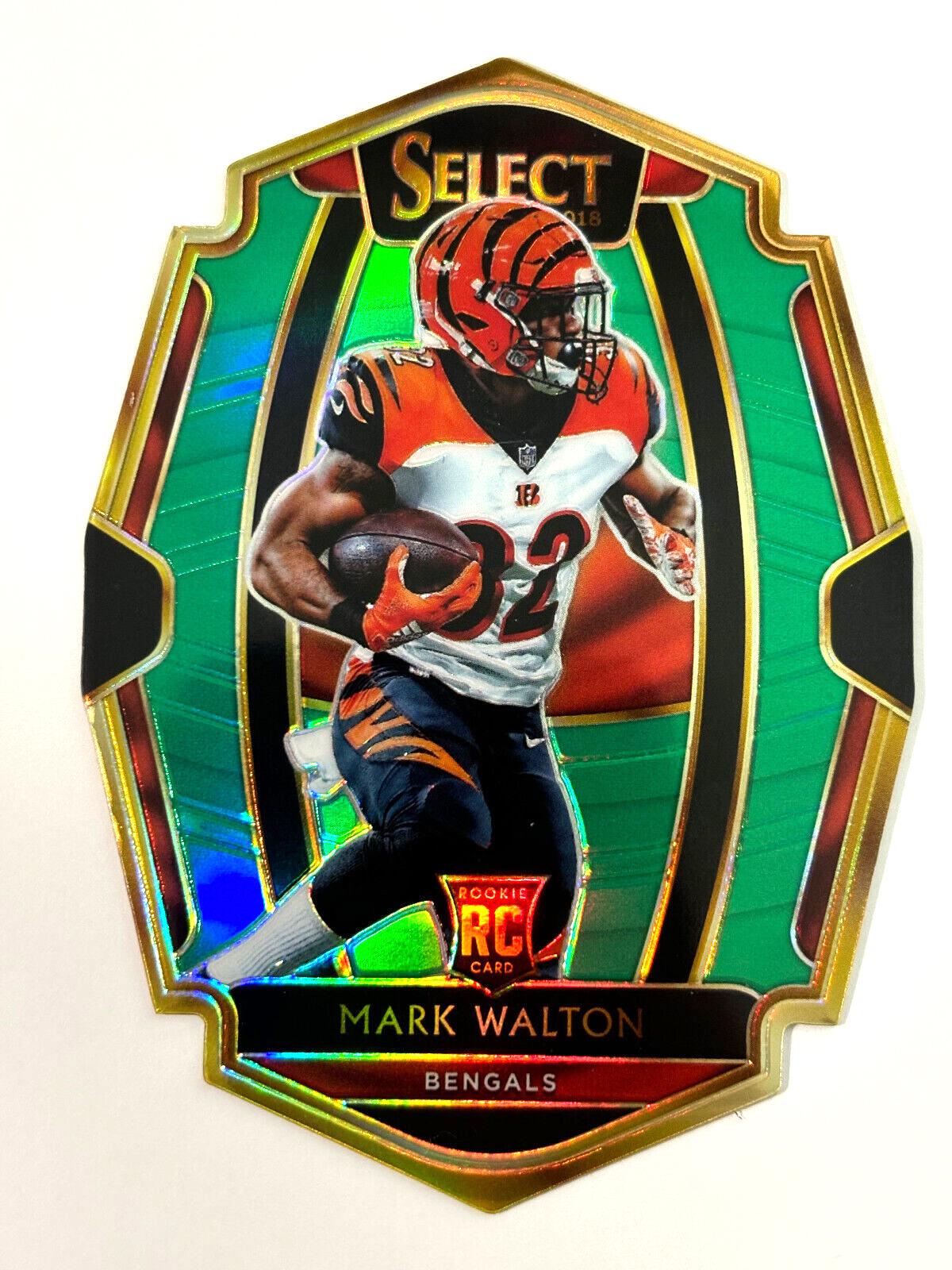 Mark Walton [Green Prizm Die-Cut] #173