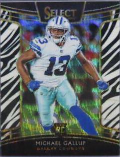 Michael Gallup [Zebra Prizm] #94