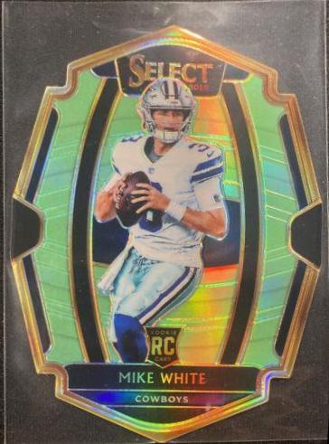 Mike White [Green Prizm Die-Cut] #191