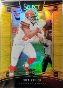 Nick Chubb [Gold Prizm] #33