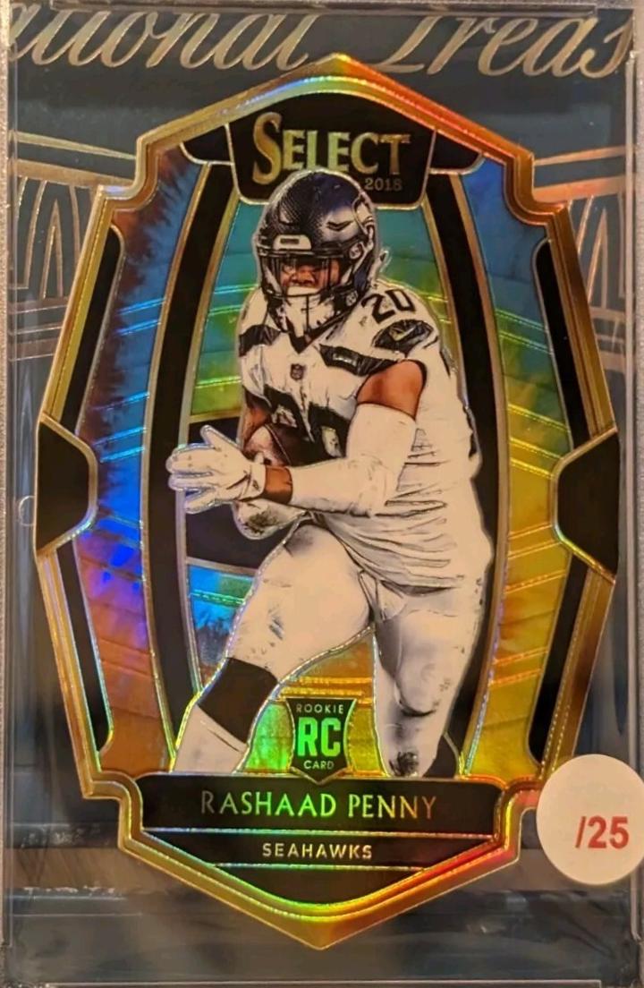 Rashaad Penny [Tie-Dye Prizm Die-Cut] #154