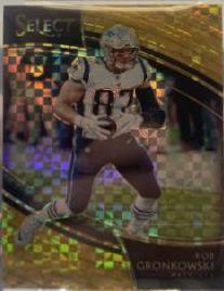 Rob Gronkowski [Gold Prizm] #285