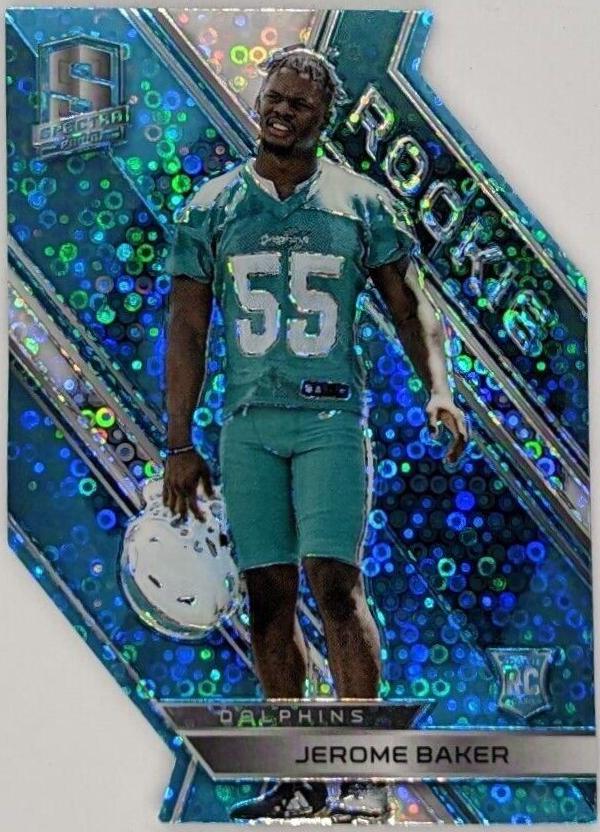 Jerome Baker [Neon Blue Die Cut] #163