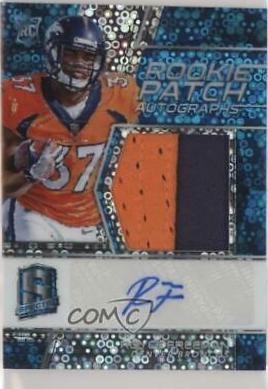 Royce Freeman [Patch Autograph Neon Blue] #222