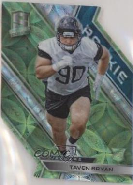 Taven Bryan [Neon Green Die Cut] #157
