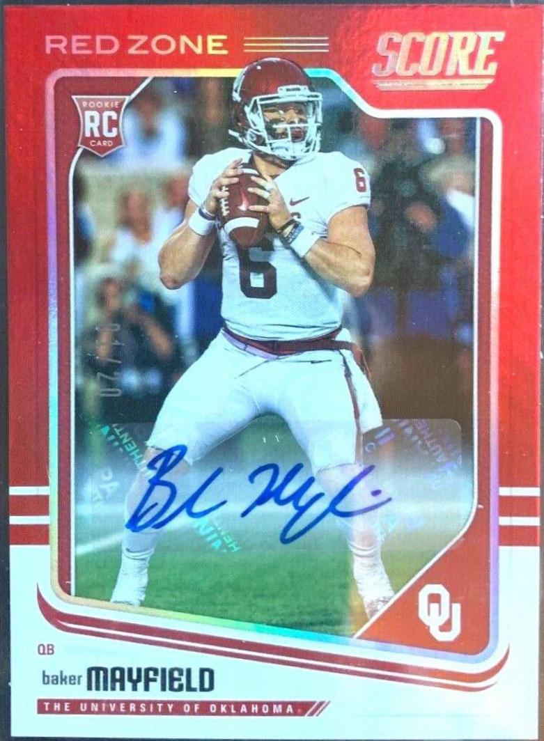 Baker Mayfield [Autograph Red Zone] #351