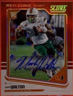 Mark Walton [Autograph Red Zone] #373