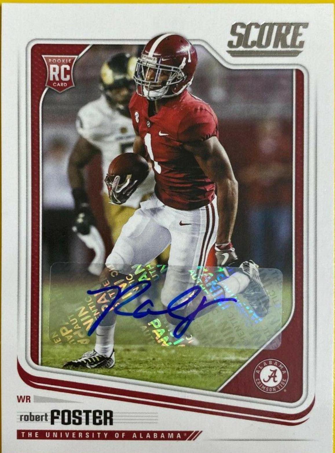 Robert Foster [Autograph] #417