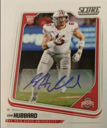 Sam Hubbard [Autograph] #415